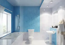 Bathroom finishing with panels design