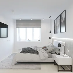 White Bedroom Small Photo Design