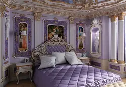 Барокко интерьер спальни