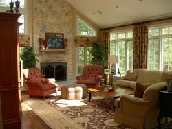 Home interior living room