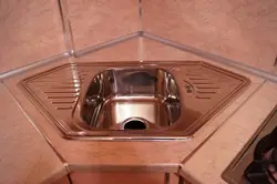 Corner Kitchen Sink With Cabinet Photo