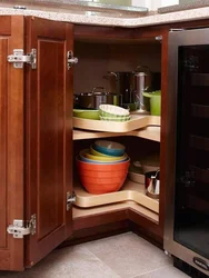 Кухни встроенные угловые шкафы фото