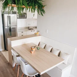 Kitchen interior with table