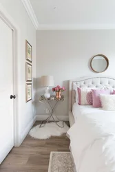 Белые стены спальня дизайн фото
