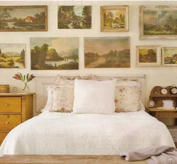 Большие картины в спальню над кроватью фото