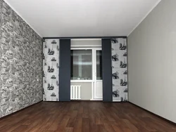 Photo of how to hang wallpaper in the living room