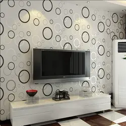 Photo Of How To Hang Wallpaper In The Living Room