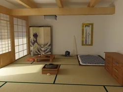 Дизайн спальни по японски