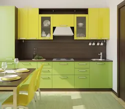 Дизайн Кухни Желто Зеленого Цвета