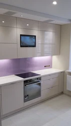 Glossy matte kitchen photo