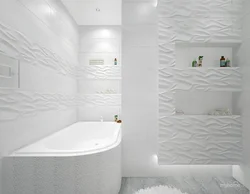 Glossy bath tiles photo