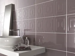 Glossy bath tiles photo