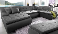 Comfortable sofas for living room photo