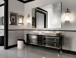 Bathroom Cabinet In The Interior