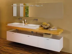 Bathroom Cabinet In The Interior