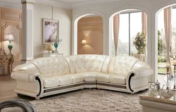 Красивые классические диваны в гостиную фото