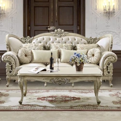 Beautiful Classic Sofas In The Living Room Photo