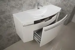 Bathtub With Wall-Hung Sink Photo