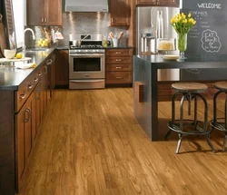 Kitchen interior laminate color