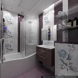 Examples of bathroom renovation in a panel house photo