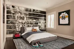 Wallpaper For Teenage Boy'S Bedroom Design