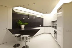 Irregularly shaped kitchen photo