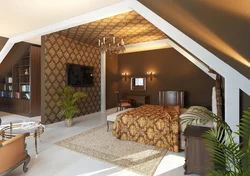 Bedroom design on the second floor