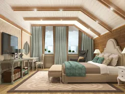 Bedroom design on the second floor