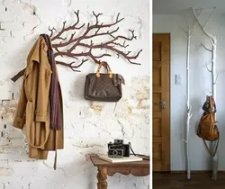 Design Of Hangers In The Hallway Wall Photos