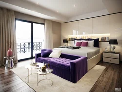 Современный дизайн спален фото с диваном