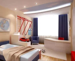 Дизайн Спальни С Балконом Для Мальчика