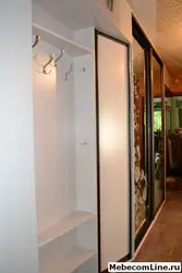 Шкаф в длинный узкий коридор в квартире фото