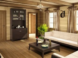 Living Room In The Sauna Photo
