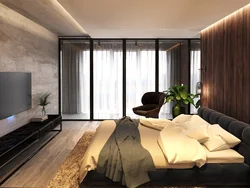 Дизайн Спальни С Панорамным