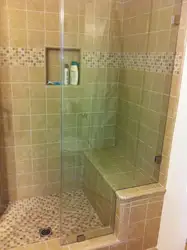 Фото ванной с поддоном вместо ванны