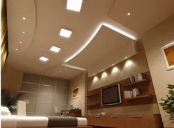 What kind of ceilings are made in apartments photo