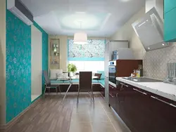Color Combination With Turquoise In The Kitchen Interior