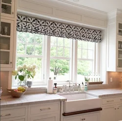 Photo Of The Window Shape In The Kitchen
