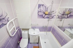 Фото ванной комнаты и туалета в одних тонах