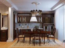 Kitchen dining room design classic