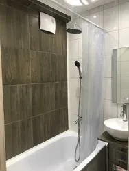 Бюджэтны рамонт ваннай і туалета фота