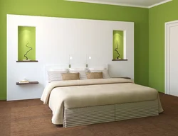 Как покрасить стены в спальне дизайн