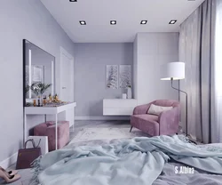 Спальня в пастельных тонах дизайн фото