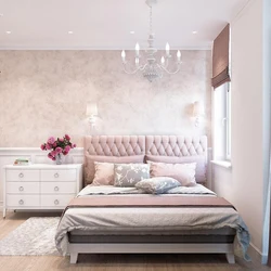 Bedroom In Pastel Colors Design Photo