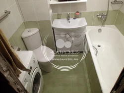 Combining a bathtub with a toilet before and after photos