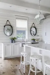 White Lining In The Kitchen Interior