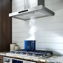 What types of kitchen hoods are there? photo
