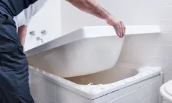 Як паставіць ванну фота