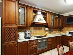 Kitchen classic wood interior