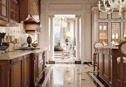 Classic style in the kitchen interior